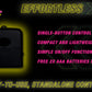 Wanted ***** Car Battery Sign Sticker (27x4cm) / 10.62in x 1.57in