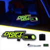 Drift Mode Car Battery Sign Sticker (23x7cm) / 9in x 2.75in