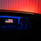 USA Flag Car Sign Sticker – LED Decal | Ultra-Thin, Battery-Powered