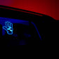 Bye Bye Car Battery Sign Sticker (12.5x16cm) / 4.92in x 6.29